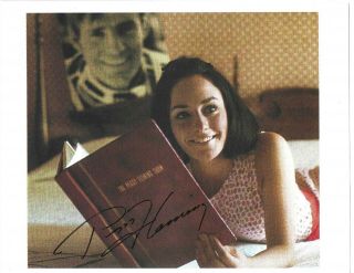 Peggy Fleming Signed Paper Stock Photo / Autographed Figure Skating Olympics