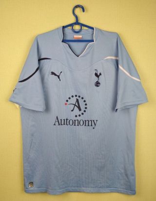 Tottenham Hotspur Jersey Shirt 2010/2011 Away Puma Soccer Football Size L