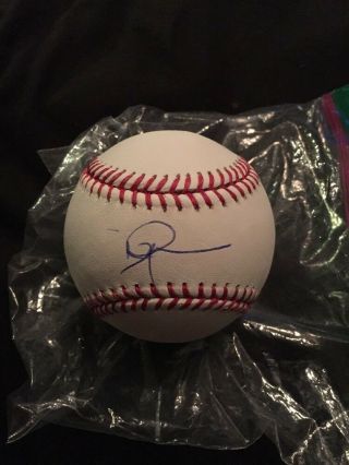 Mark Mcgwire Cardinals Athletics Padres Signed Autograph Romlb Baseball Jsa