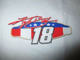 2012 Kyle Busch No.  18 M&m Racing (lg) T - Shirt Salute Us Air Force Army Marines