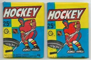 1983 - 84 Opc O - Pee - Chee Wax Pack Gretzky Messier Bourque,  Rookie Cards