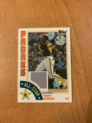 2019 Topps Series 2 - Tony Gwynn - 1984 All - Star Relic Padres