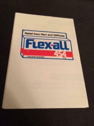 1995 Green Bay Packers Football Pocket Schedule FlexAll Version 92 Reggie White 2