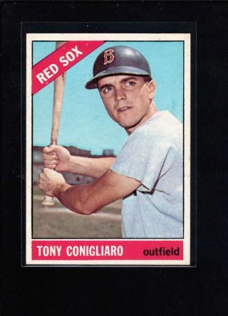 1966 Topps 380 Tony Conigliaro Red Sox Nm - Mt Li1939