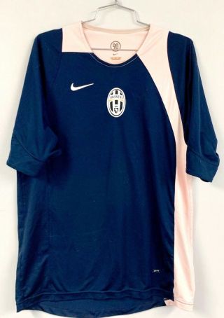 2004 Nike Total 90 Juventus Fc Soccer Football Dri Fit Jersey Mens Medium