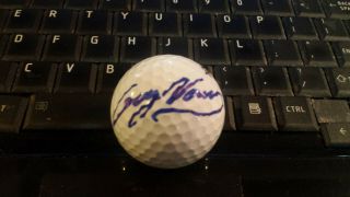 Greg Norman Pga Hall Of Fame Signed Wilson Golf Ball