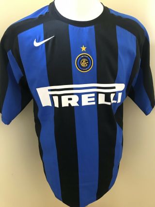 Nike 2005/06 Inter Milan Internazionale Shirt Jersey Maglia Soccer Football M