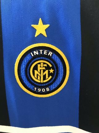 Nike 2005/06 Inter Milan Internazionale Shirt Jersey Maglia Soccer Football M 2