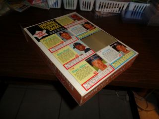 1962 Post Bran Flakes Cereal Box Clemente & Berra