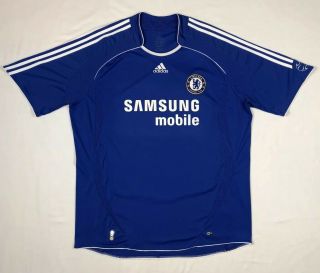 Adidas Chelsea Fc Mens Football/soccer Jersey Shirt 2xl Blue Samsung A4