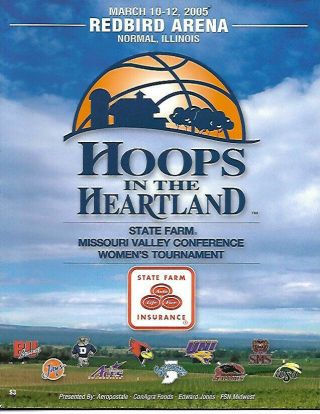 2000 Missouri Valley Conference Womens Basketball Tournament Program