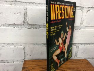 Vintage Sports Buff Series Wrestling Book All Girl Issue March 1975 48654 3
