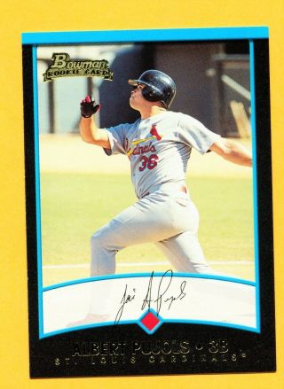 2001 Bowman Baseball 264 Albert Pujols Rc - St.  Louis Cardinals