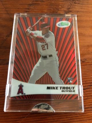 2011 Etopps Mike Trout Rookie Rc /999 Uncirculated,  Never Opened,  Non Auto