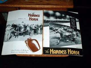 2 - The Harness Horse 1955 - Racing - Delaware - Magnolia - Maywood - Quick Chief - Wins Jug