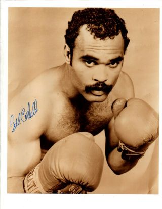 Billy Costello (d - 11) 2 Signed In - Person 8x10 Photos - Jr.  Welterweight Champ