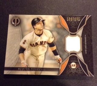 2017 Topps Tribute Buster Posey Game Jersey /192 San Francisco Giants Kys