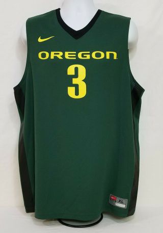Oregon Fighting Ducks Nike Basketball Jersey Shirt Men 