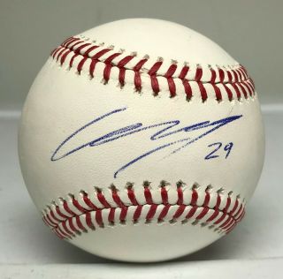 Gio Urshela Single Signed Baseball Autographed Auto W/ Hologram York Yankees