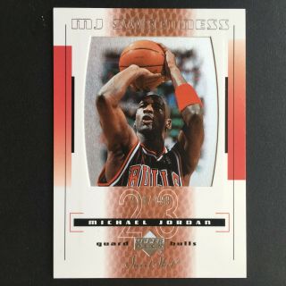 2003 - 04 Upper Deck Sweet Shot /799 144 Michael Jordan Chicago Bulls Card