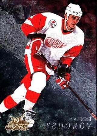 1998 - 99 Be A Player As Game 45 Sergei Fedorov