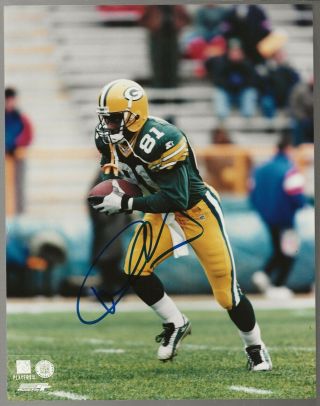 1996 Green Bay Packers Desmond Howard Signed Autograph 8x10 Color Photo