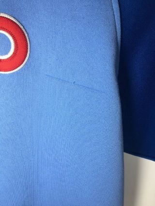 Nike Chicago Cubs XL Vintage Logo Polyester Blend Jersey Shirt 5