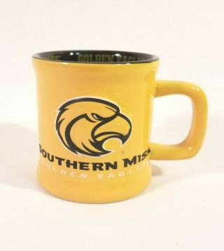 Usm University Of Southern Mississippi Golden Eagles Coffee Cup Mug Embossed