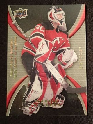 2008 - 09 Upper Deck Mcdonalds Clear Path To Greatness Martin Brodeur Cp8