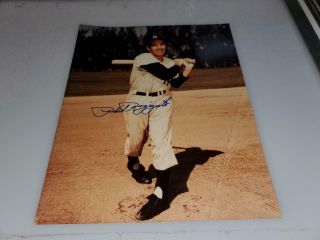 8 X 10 Autographed Photograph Of Phil Rizzuto A Signed Photo