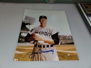 8 X 10 Autographed Photograph Of Jim Bunning A Signed Photo