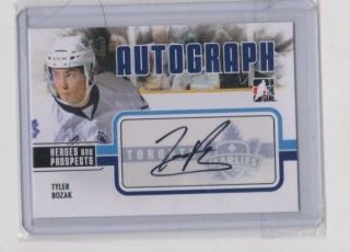 2010 In The Game Heroes And Prospects Tyler Bozak Autograph Bv $30
