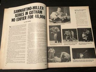 1966 THE RING WRESTLING BRUNO SAMMARTINO WOMEN WRESTLERS SEXY GENE KINISKI WWF 2