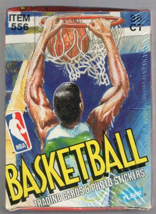 1989 - 90 Fleer Basketball Wax Pack Box With 36 Packs Michael Jordan Psa/bgs?
