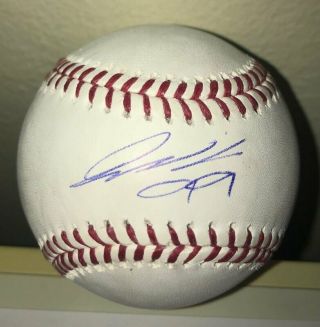 Hyun Jin Ryu Los Angeles Dodgers Signed Autographed Mlb Baseball,  Proof Cy Young