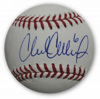 Charlie Culberson Hand Signed Autograph Mlb Baseball La Dodgers Beckett
