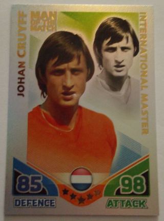 World Cup 2010 South Africa Topps 100 Club & Man of the Match Cards 5