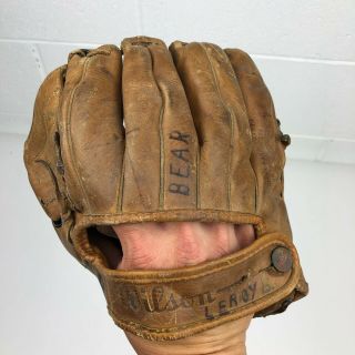 Vintage Wilson Major League Baseball Glove 55461 LH Thrower Lefty 2