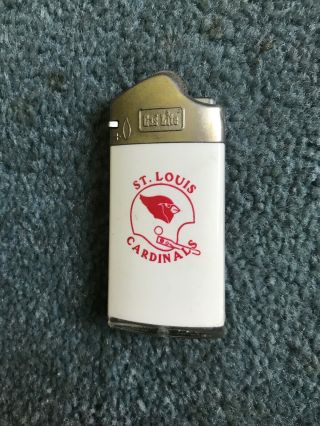 Vintage St Louis Cardinals Football Cigarette Lighter - Butane