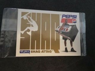1993 - 94 Skybox Premium Pepsi Shaq Attaq Factory Complete Set