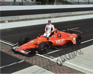 Marco Andretti Autographed 2019 Indy 500 8x10 Photo