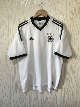 Germany 2002 2004 Home Football Soccer Shirt Jersey Trikot Adidas Vintage