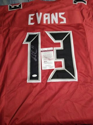 Mike Evans Autographed Signed Jersey Tampa Bay Buccaneers Jsa