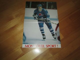 Quebec Nordiques Peter Stastny Poster Color 15 By 11