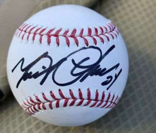 Miguel Cabrera Signed Baseball Proof Romlb Detroit Tigers Autograph Hof