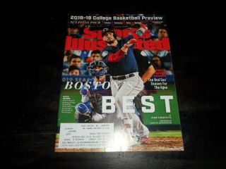 Si Sports Illustrated 11/5/2018 Boston Red Sox World Series