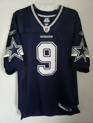 Reebok Authentic Tony Romo Dallas Cowboys Nfl Football Jersey Mens 48 Xl Sewn