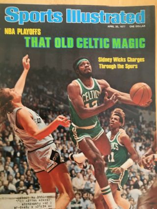 Sports Illustrated April 25,  1977 - Sydney Wicks