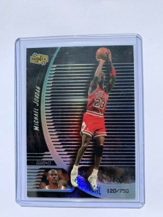 Michael Jordan 98 - 99 Upper Deck Ionix Reciprocal R2 120/750