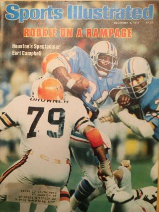 Sports Illustrated December 4,  1978 - Earl Campbell